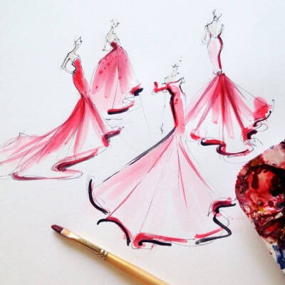 服装设计图 从概念到成品的视觉旅程